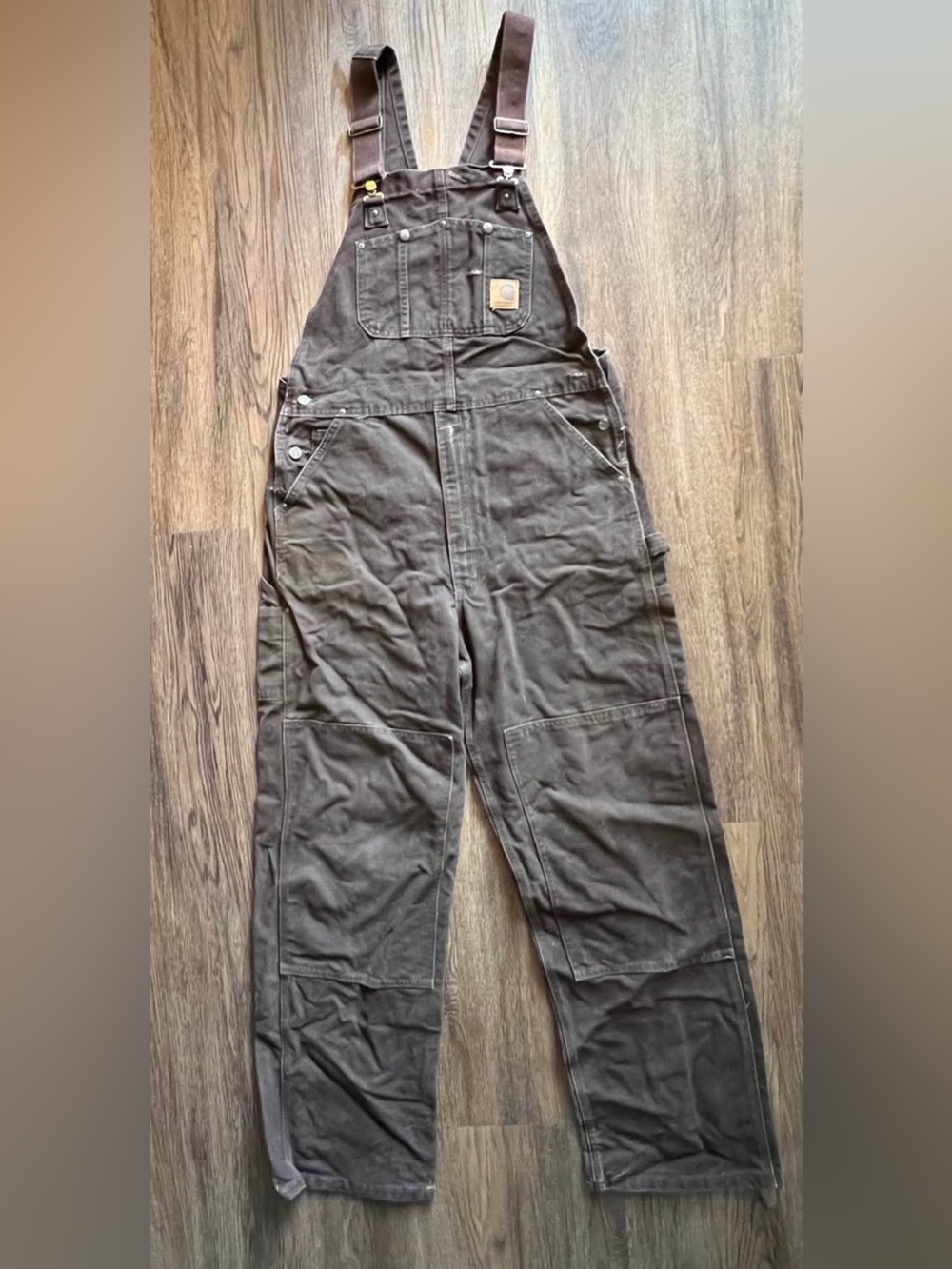 Carhartt Bib Overalls - Size 36x34